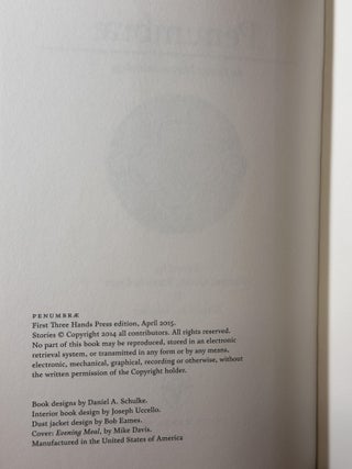 Penumbrae: An Occult Fiction Anthology