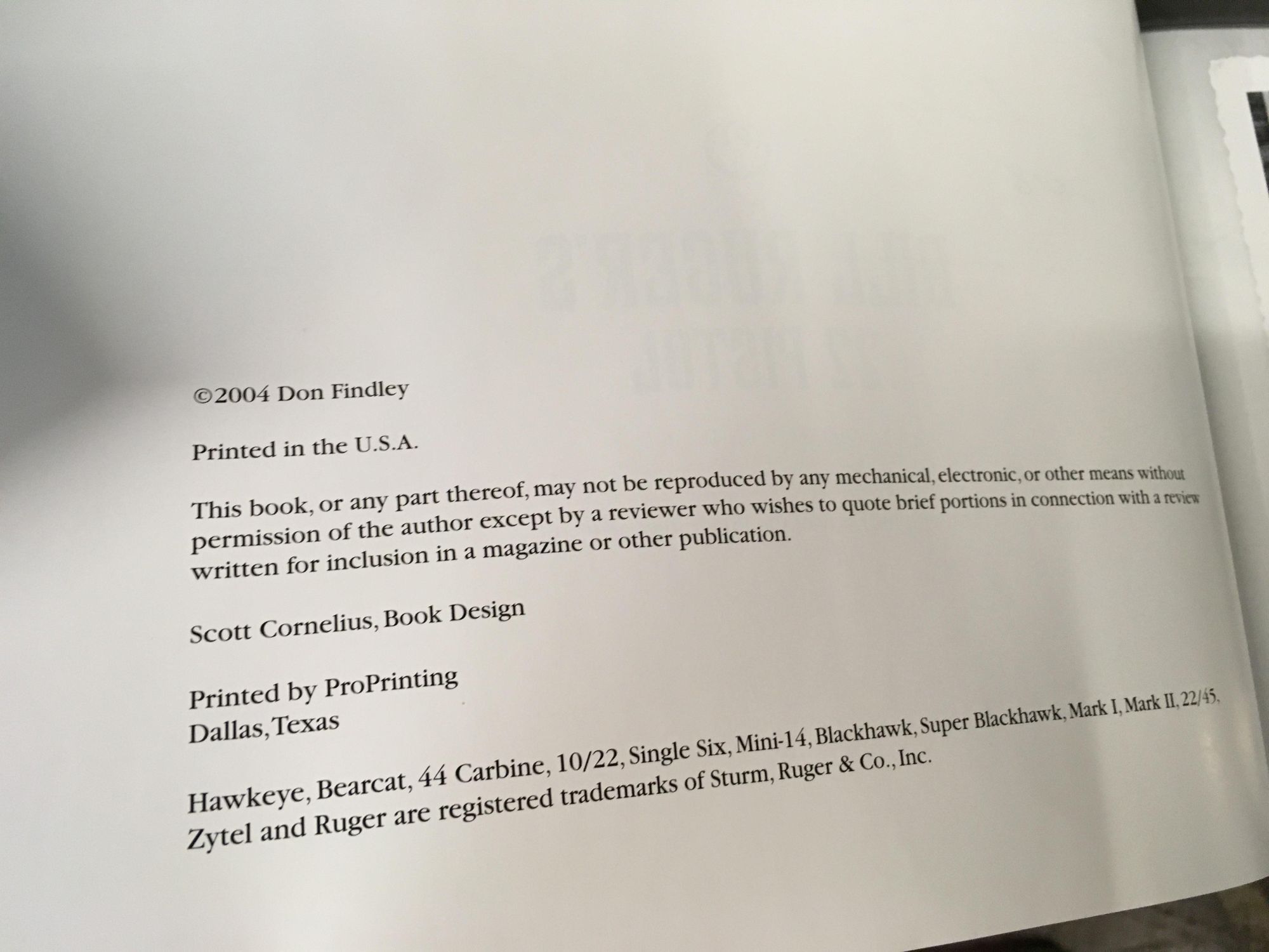 Bill Ruger Intensifies Bill Ruger's .22 Pistol: A Photographic Essay of the Ruger Rimfire ...