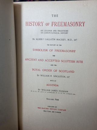 History of Freemasonry (Vol. 5)