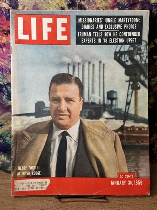 Item #109605 LIFE Magazine: Henry Ford II At River Rouge (Vol. 40, No. 5). LIFE Magazine