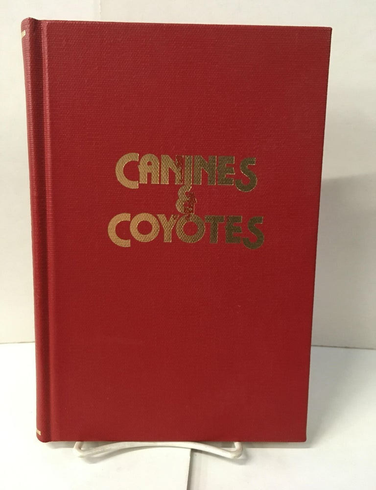 Item #109987 Canines and Coyotes. Leon V. Almirall.