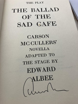 The Ballad of the Sad Cafe: Novella Adapted to the Stage