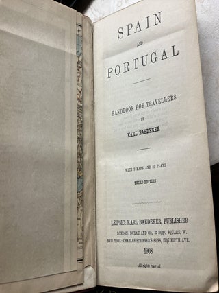 Baedeker's Spain and Portugal: Handbook for Travellers