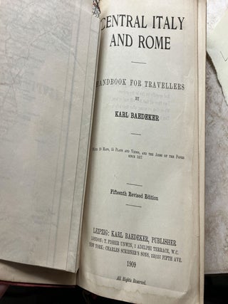Baedeker's Central Italy: Handbook for Travellers
