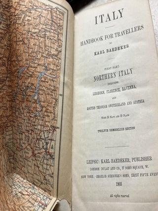 Baedeker's Northern Italy: Handbook for Travellers