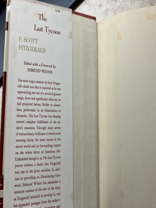 The Last Tycoon: An Unfinished Novel
