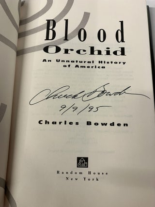 Blood Orchid: An Unnatural History of America