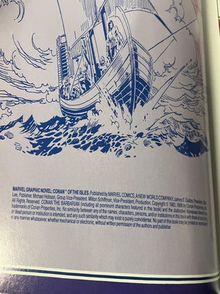 Conan of the Isles (Marvel Graphic Novel)