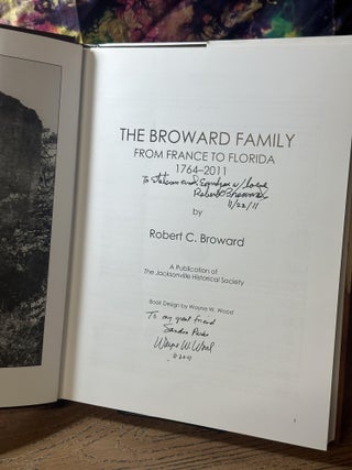 The Broward Family: From France to Florida 1764-2011