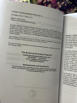 Nurturing Parenting Program for Young Parents and Their Families: Sixteen Session Group-Based program with Seven Home Visits