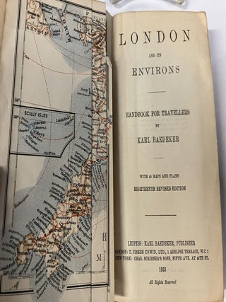 Baedeker's London and its Environs: Handbook for Travellers