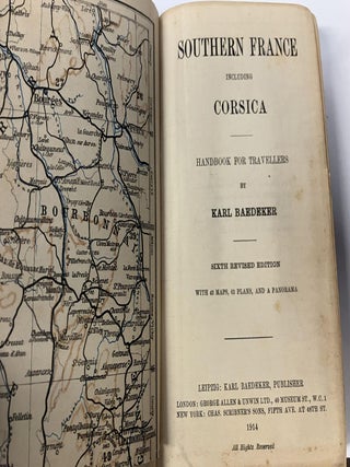 Baedeker's Southern France: Handbook for Travellers