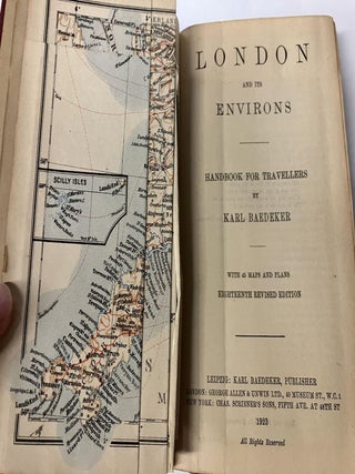 Baedeker's London and its Environs: Handbook for Travellers