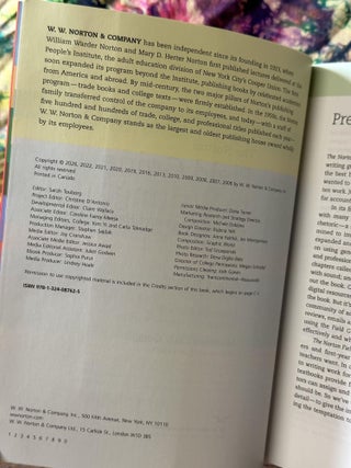 The Nortom Field Guide to Writing with readings & handbook, 7th edition
