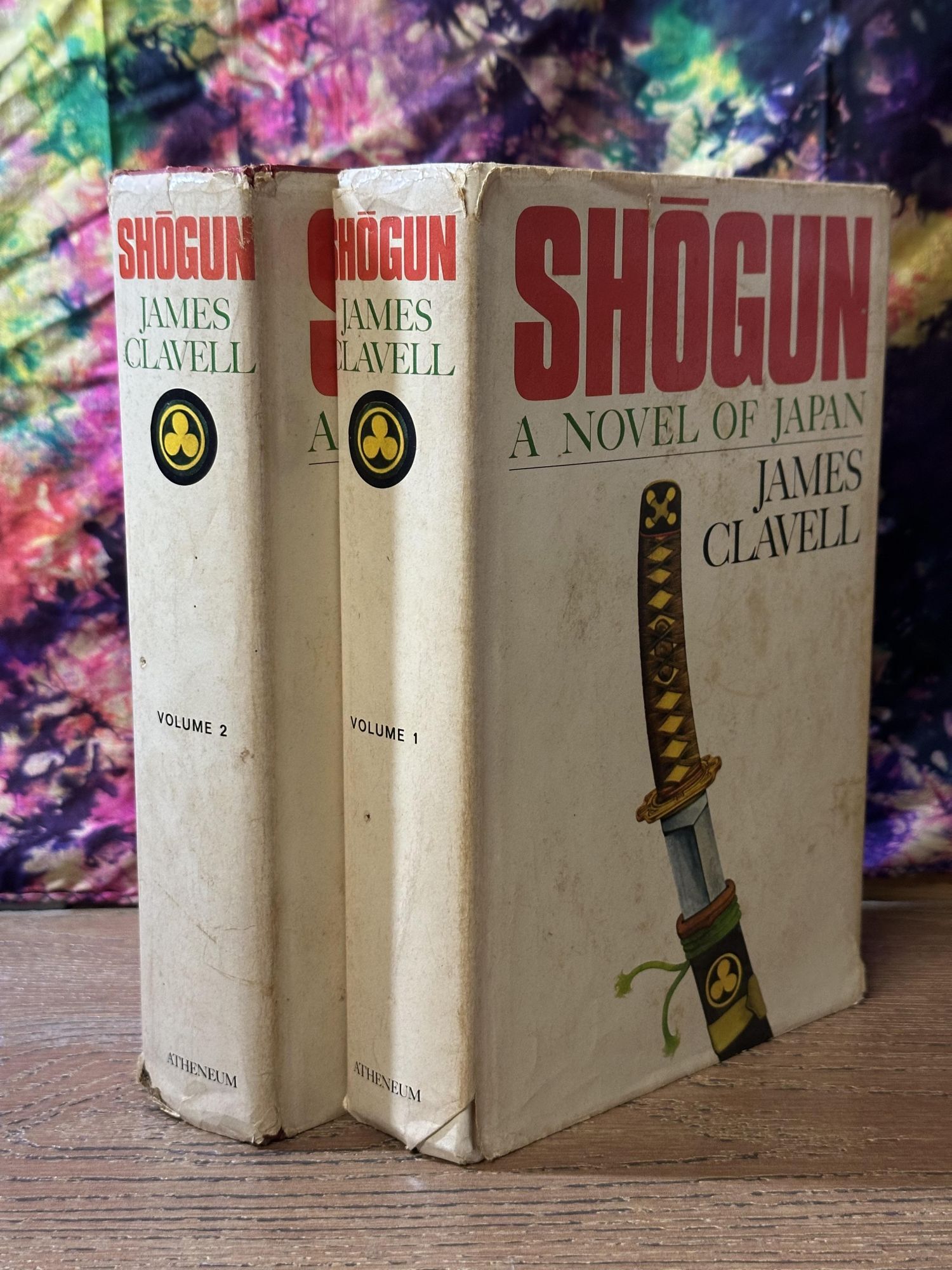 Sh gun 2 Volumes Set James Clavell 1st Edition sh-gun-2-volumes-set-james-clavell-1st-edition