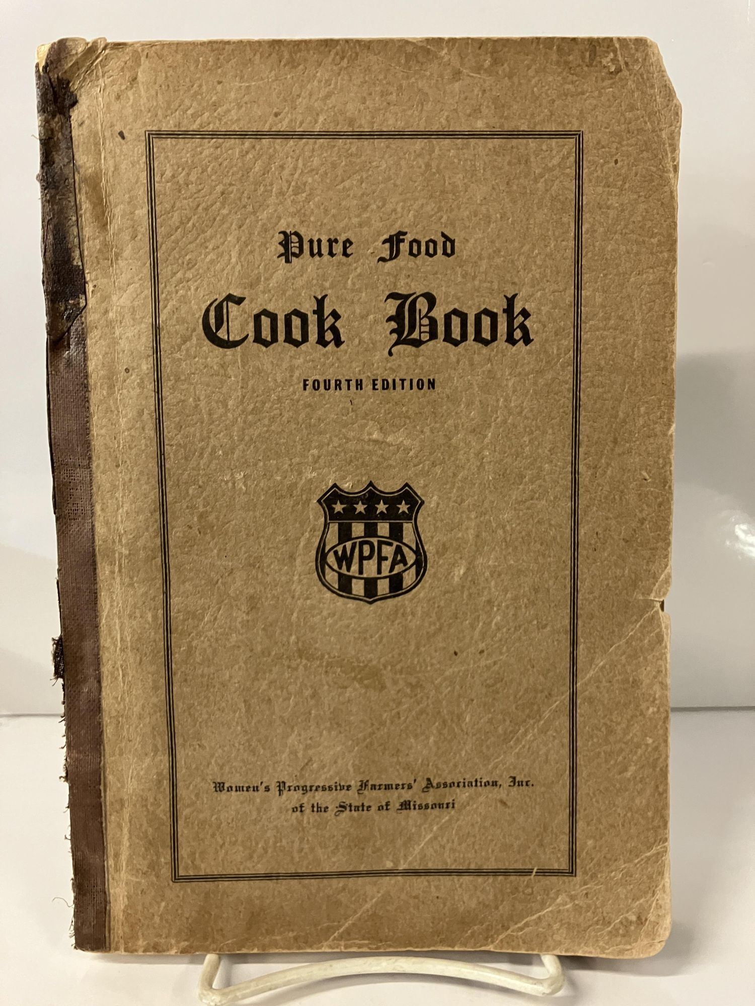Pure Food Cook Book | Farm Women of Missouri | 4th Edition