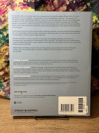 Fundamentals of Geobiology
