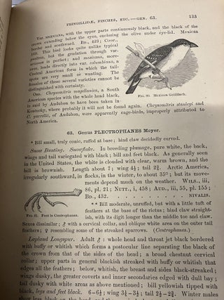 Key to North American Birds containing a Concise Account of Every Species of Living and Fossil Bird at Present Known from the Continent North of the Mexican and United States Boundary