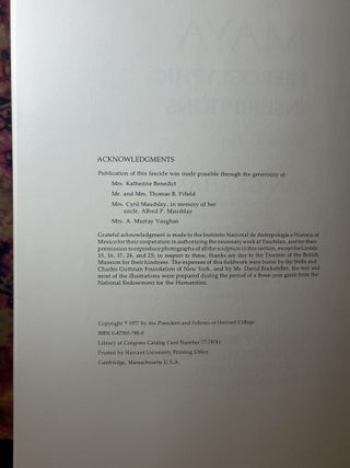 Corpus of Maya Hieroglyphic Inscriptions, Volume 3 - Part 1