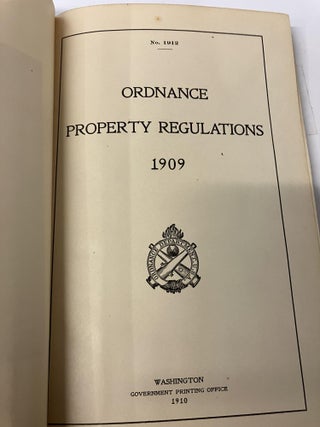 Ordnance Property Regulations 1909