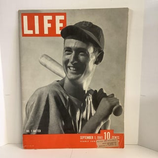 Item #113673 LIFE Magazine, Vol. 11 No. 9, September 1, 1941: Ted Williams cover