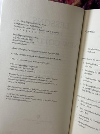Lessons From the New Cold War: America Confronts the China Challenge