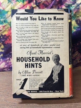 Aunt Harriet's Household Hints