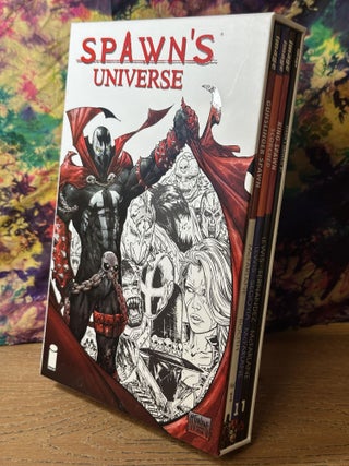 Item #114113 Spawn's Universe (Box set). Todd McFarlane, Sean Lewis