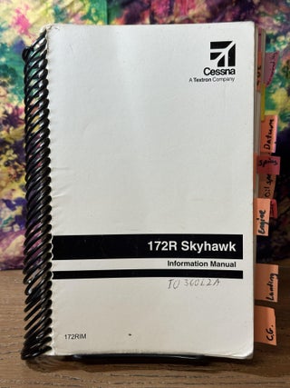 Item #114120 Cessna 172R Skyhawk Information Manual (172RIM). Cessna Aircraft Company