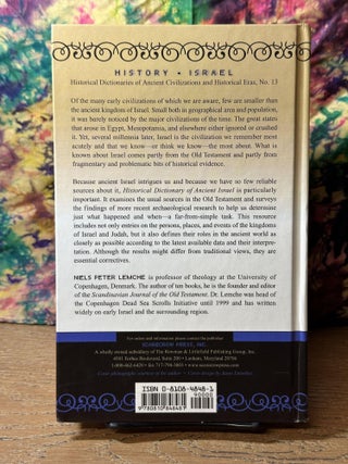 Historical Dictionary of Ancient Israel