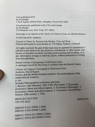 Keynes and the British Humanist Tradition: The Moral Purpose of the Market