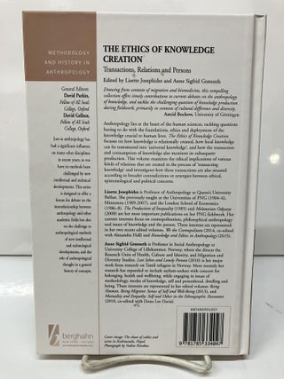 The Ethics of Knowledge Creation: Transactions, Relations, and Persons