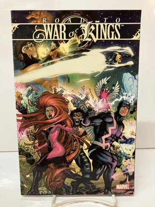 Item #114469 Road to War of Kings. Christopher Yost, Dan Abnett, Andy Lanning