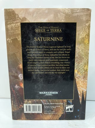 Saturnine: The Horus Heresy Siege of Terra