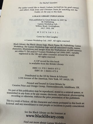 Brothers of the Snake (Warhammer 40,000 Novel)