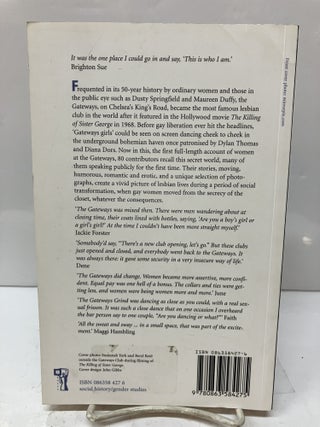 From the Closet to the Screen: Women at the Gateways Club 1945-1985