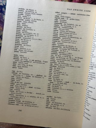 Das zweite Jahr: Buch I
