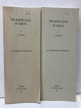 Item #115408 The Marine Algae of Jamaica. V. J Chapman