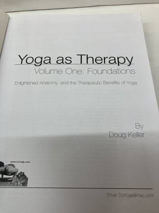 Yoga as Therapy, Vol. 1: Foundations