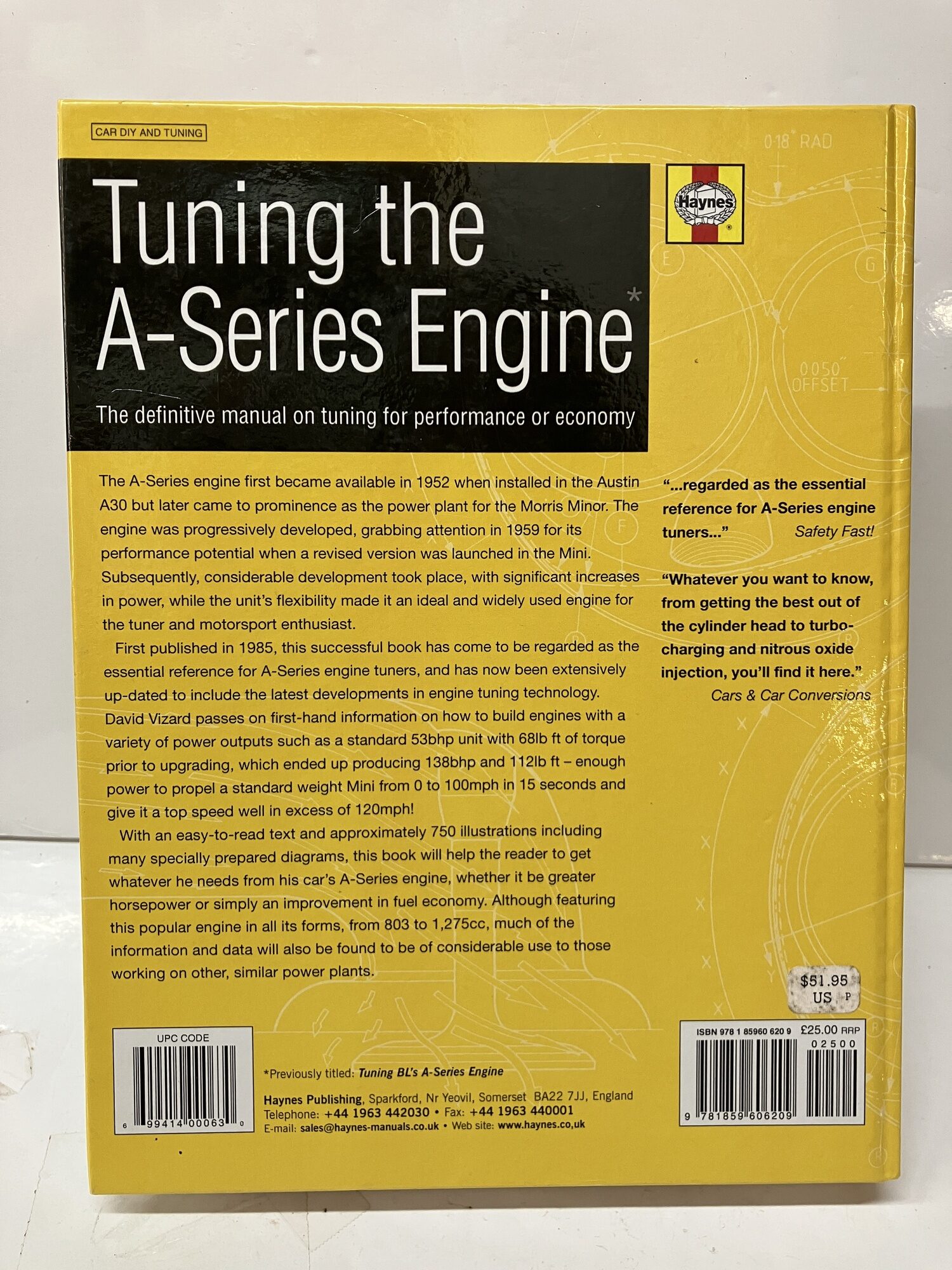 Tuning the A-Series Engine: The Definitive Manual on Tuning for ...