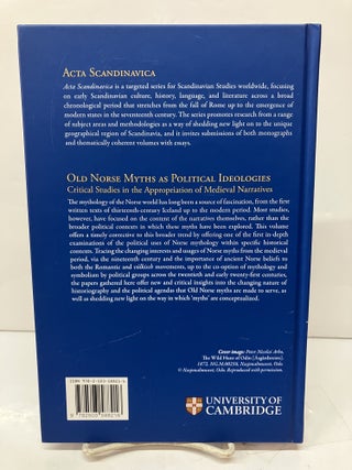 Old Norse Myths as Political Ideologies: Critical Studies in the Appropriation of Medieval Narratives