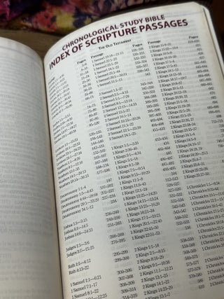 The Chronological Study Bible, New International Version
