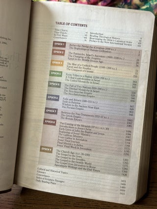 The Chronological Study Bible, New International Version
