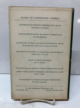 Innovation in the United States Carpet Industry, 1947-1963