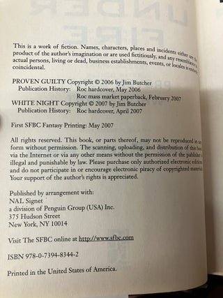 Wizard Under Fire: Proven Guilty / White Night