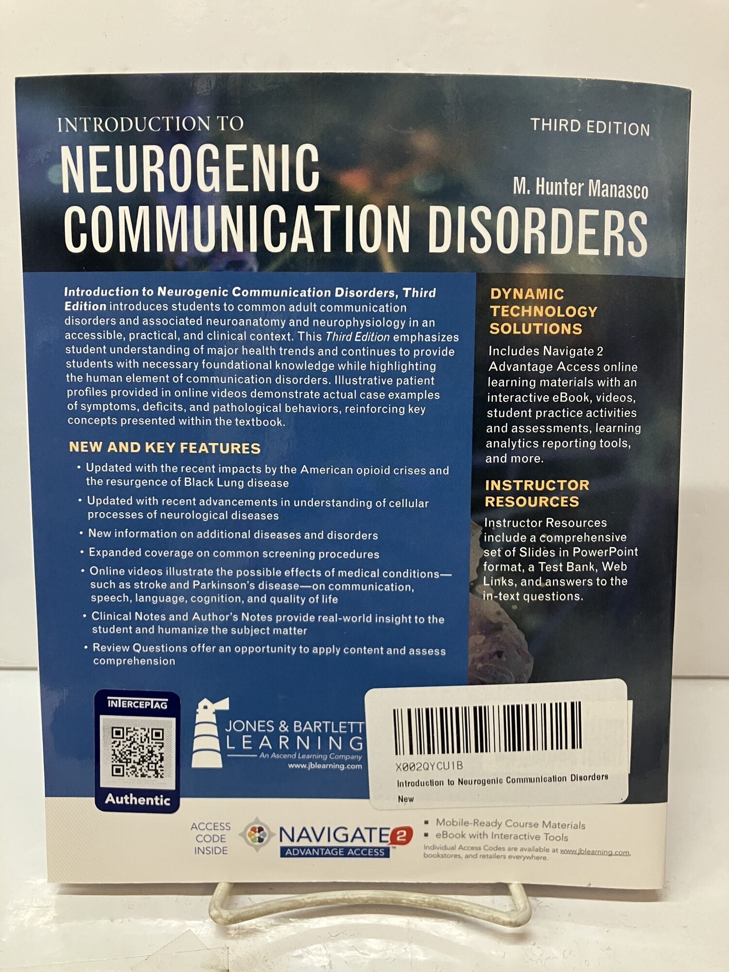 Introduction to Neurogenic Communication Disorders | M. Hunter Manasco | 3rd Edition