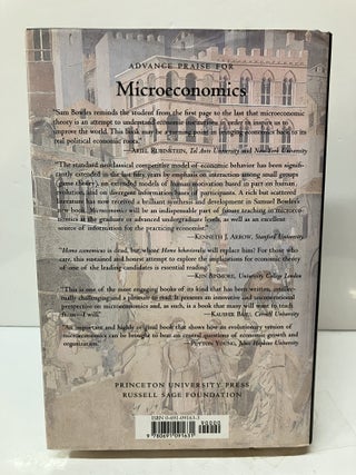 Microeconomics: Behavior, Institutions, and Evolution