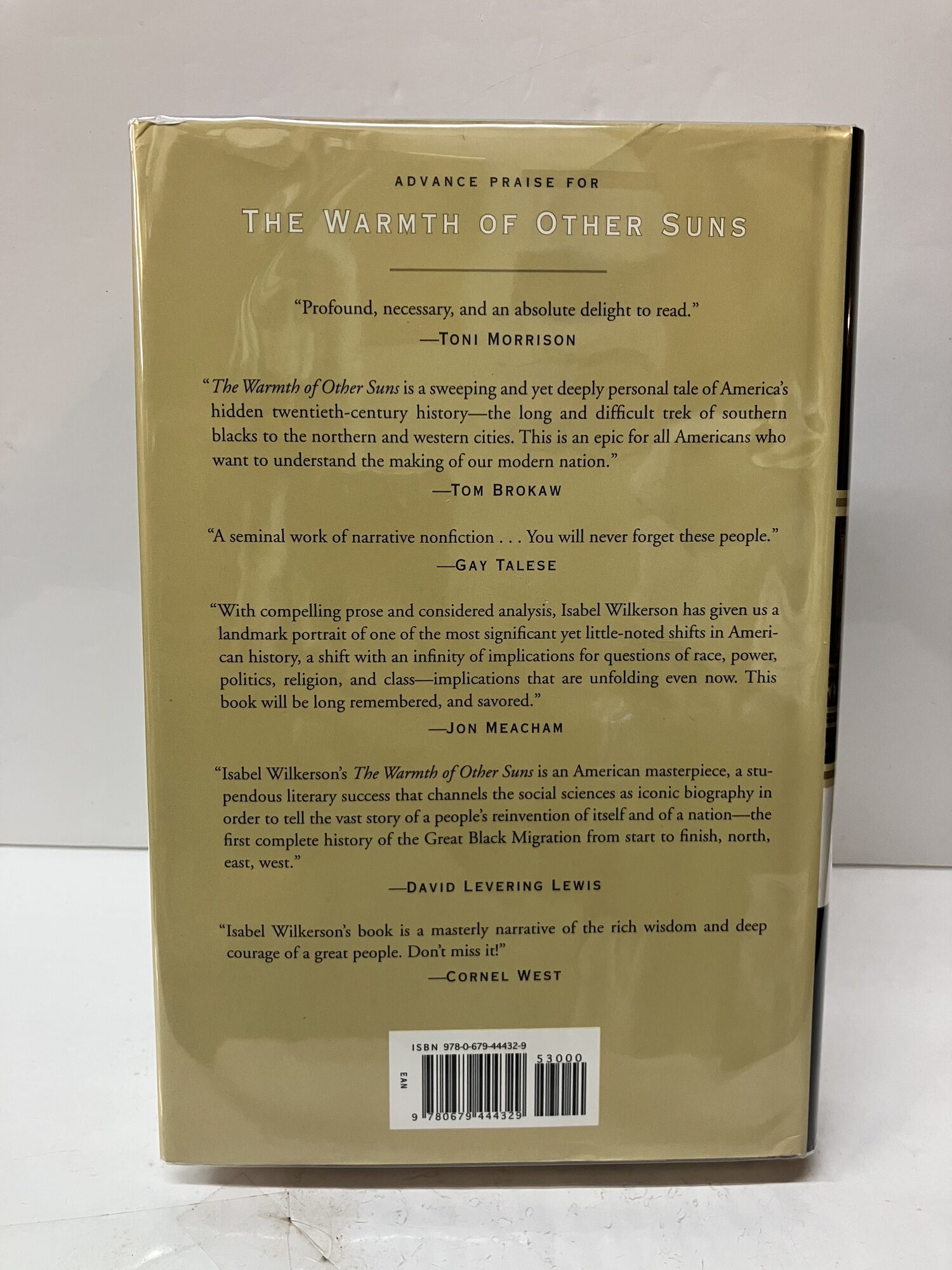 The Warmth of Other Suns: The Epic Story of America's Great Migration ...