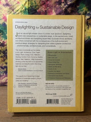 Daylighting for Sustainable Design