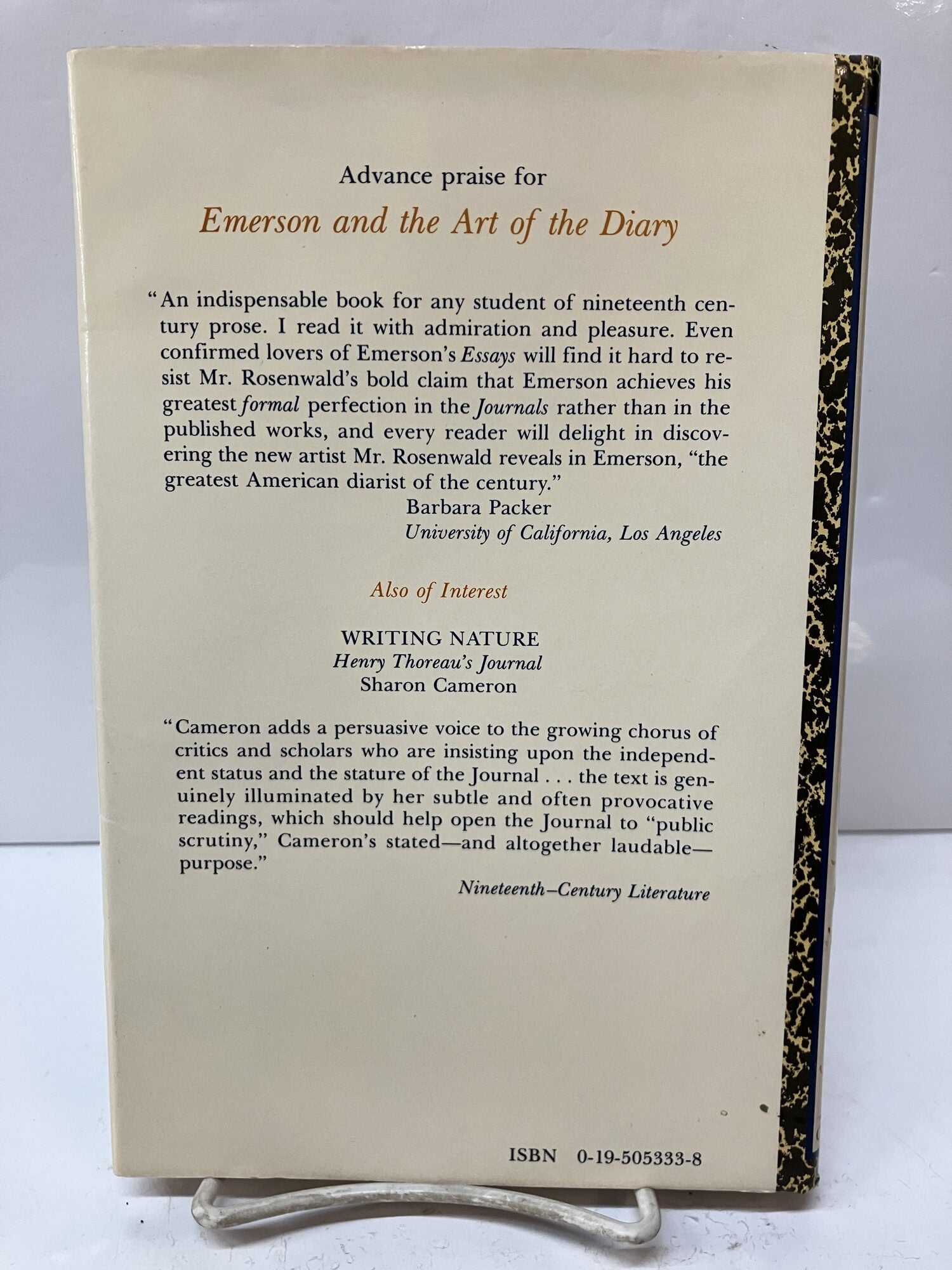 Emerson and the Art of the Diary | Lawrence Rosenwald